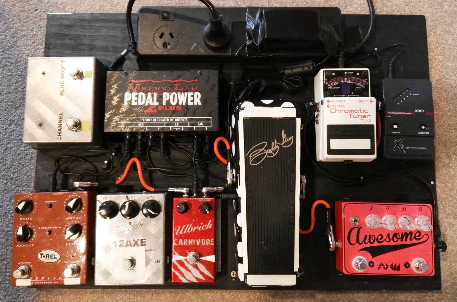 TJ effects pedals